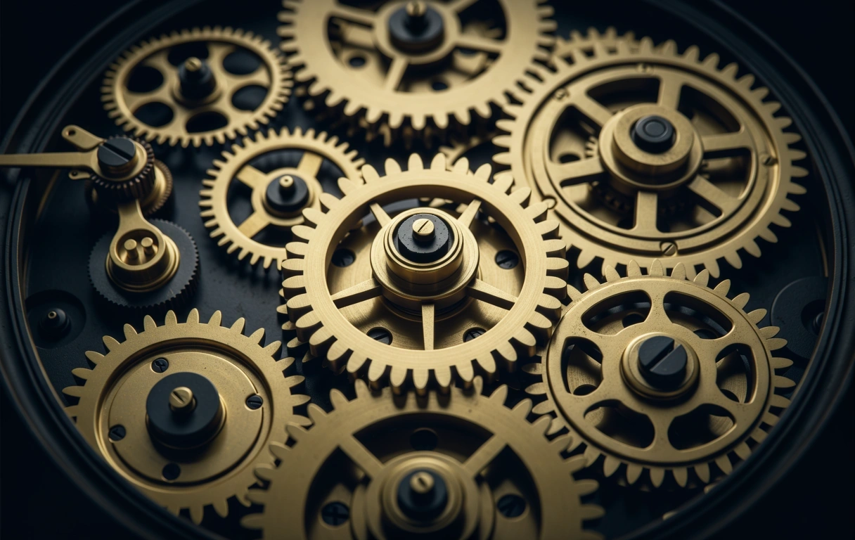 System precision decorative background